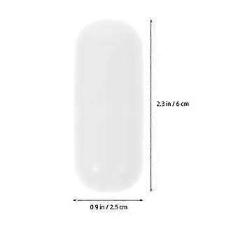 Lip Balm Boxes Empty Lip Balm Packaging Box for Storage 10Pcs White PP