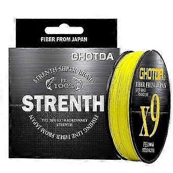 GHOTDA 9 Vertentes Linha de Pesca 300M Japonês Multifilamento PE Durável Fio Carpa Super Forte Equipamento de Fio Tecido