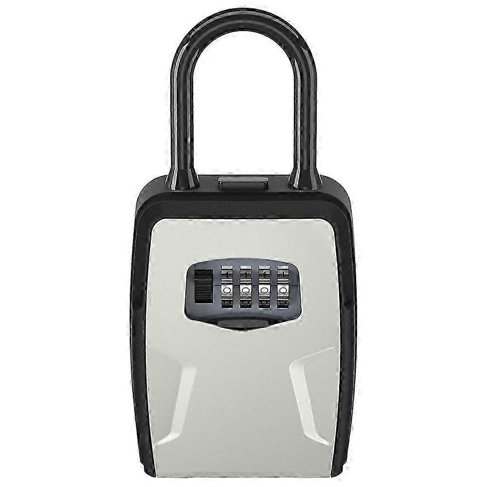 Key Safe Box Wall Mounted Key Lock Safe Box 4 Digit Combination Key Box Code Key Security Box Key Safe Storage Box