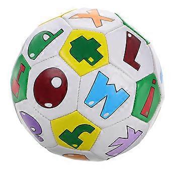 Children's Toddler Soccer Ball with Alphabet Design for Kids Training Fun