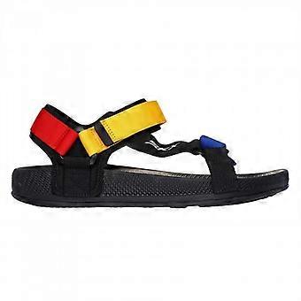 Skechers Mens Hyperslide Textile Sliders