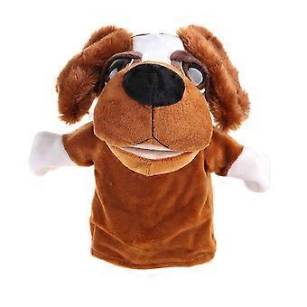 Kids Plush Finger & Hand Puppet Popular Activity Boy Girl Role for Play Bedtime Story Props 3D Animal Decompressing Toy Multicolor
