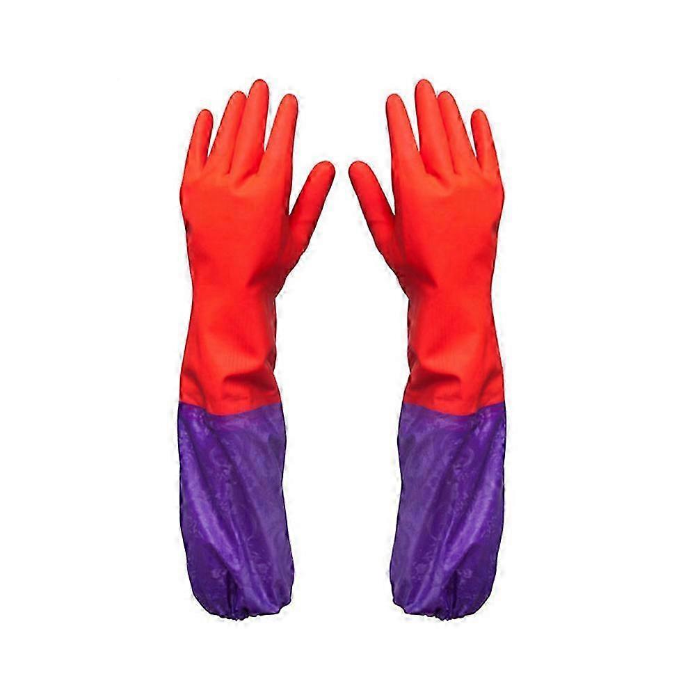 Durable Warm Anti-Slip Rubber Gloves