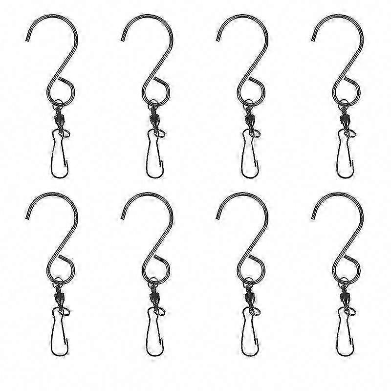 8pcs Swivel Hook compatible with Hanging Organizing Storage