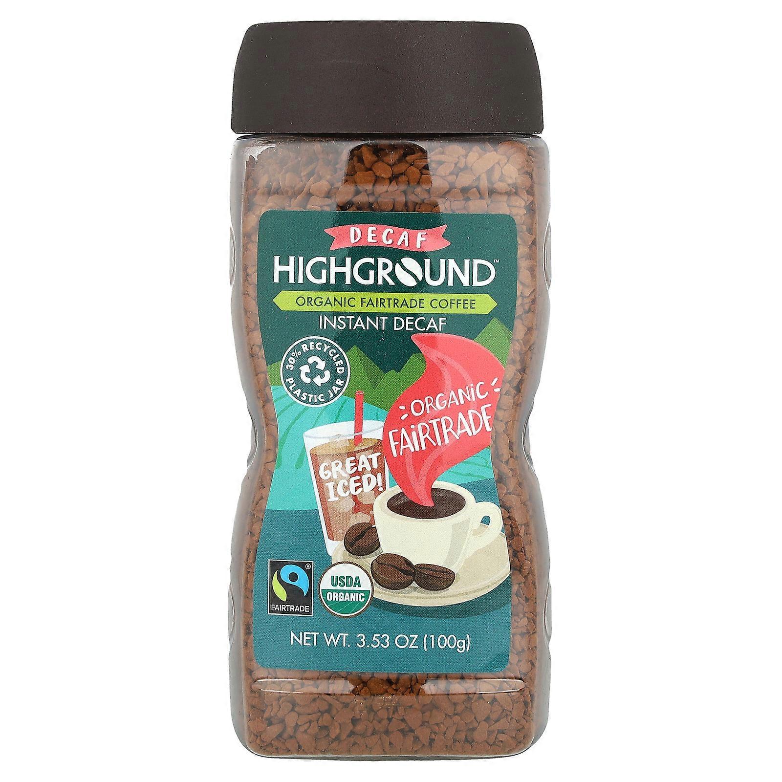 Highground Coffee, Organic Instant Coffee, Medium Roast