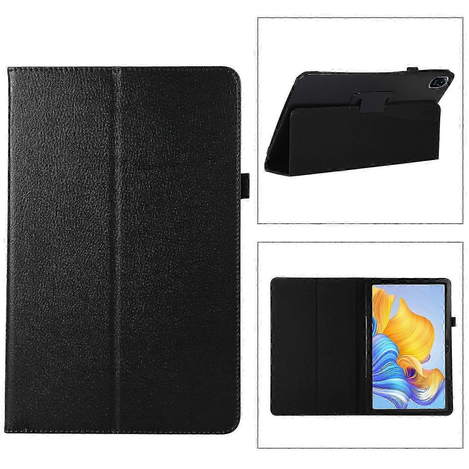 Textured PU Leather Tablet Stand Case