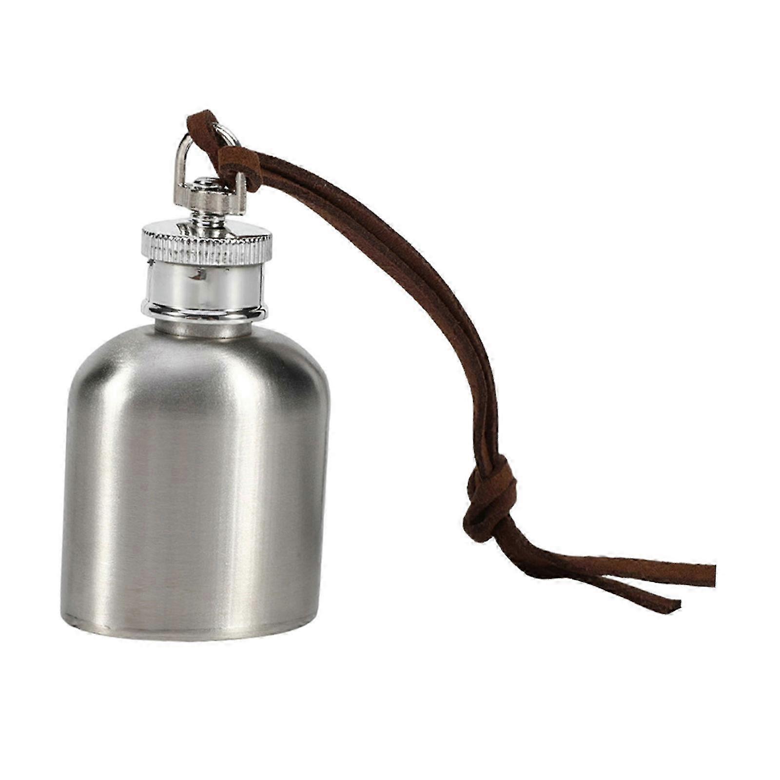 Rustproof 1oz Silver Heart Flask