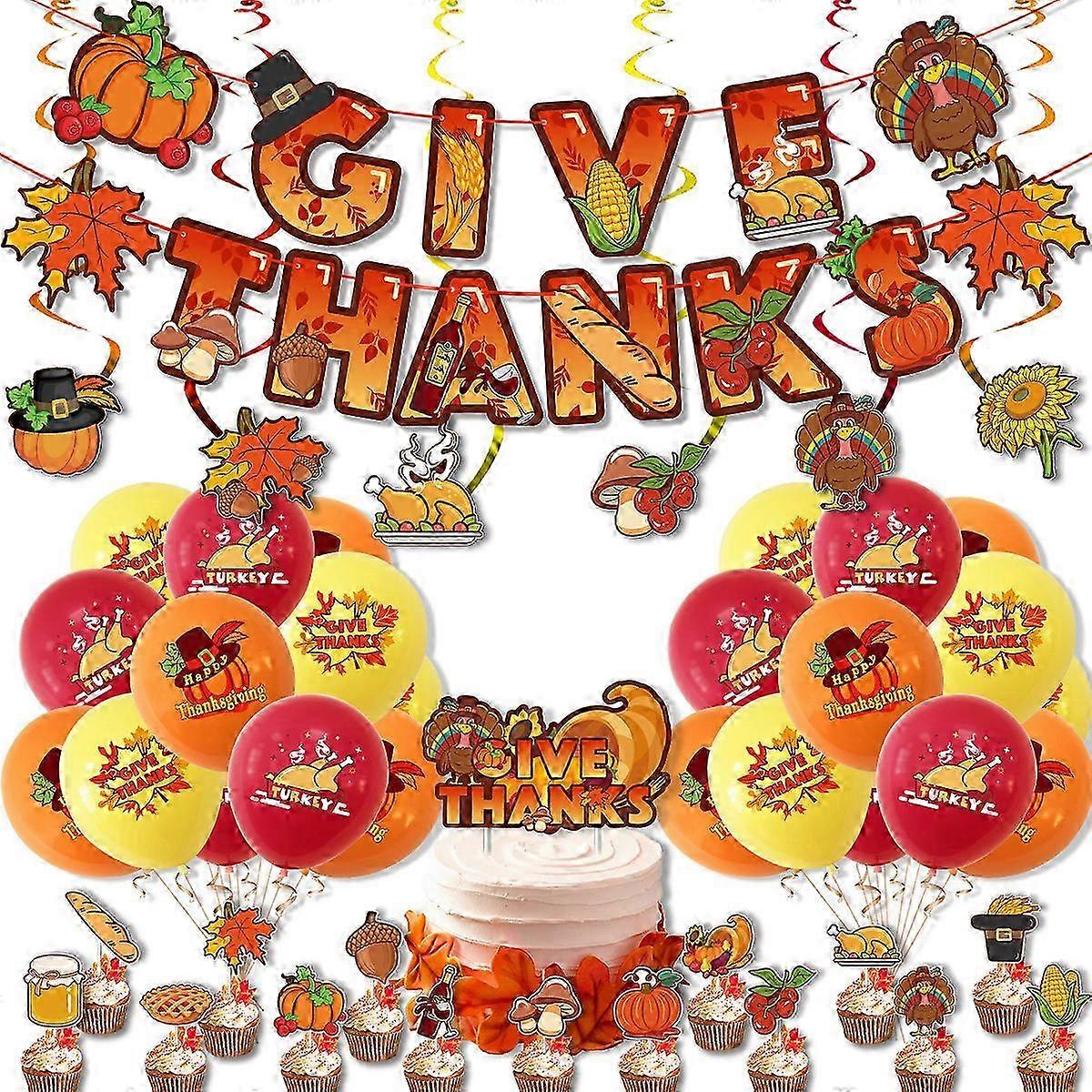 Thanksgiving Party Balloon Kit