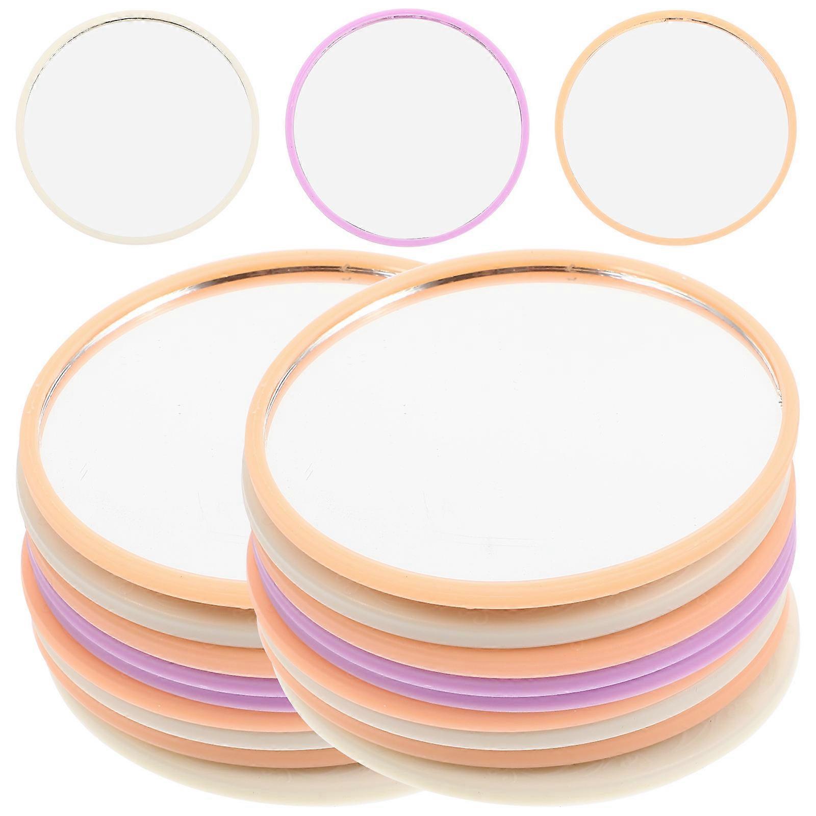 Small Handheld Mirror Creative Small Mirror for Makeup 96Pcs