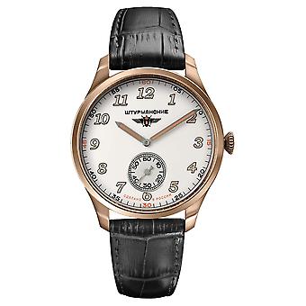 Satellite Quartz Analog Men's Watch with Cowhide Bracelet VD78/6819425