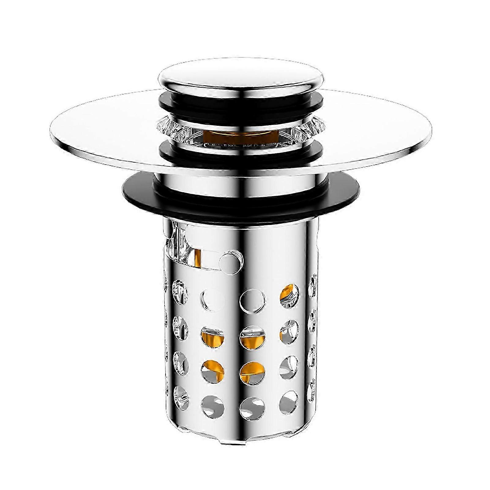 Stainless Steel Pop-Up Drain Strainer