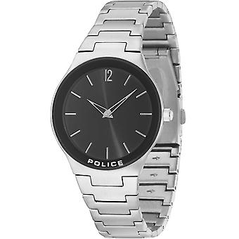 Politie horloges Downtown horloge voor Unisex analoge Quartz met roestvrijstalen armband R1453262001