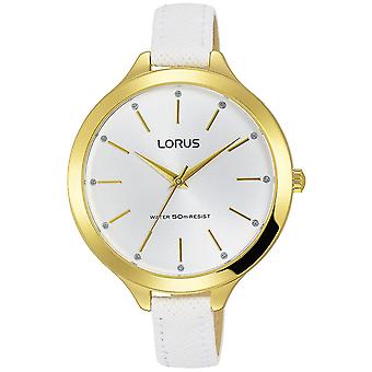 Lorus woman Quartz Analog Woman Watch with Rg204LX9 Cowskin Bracelet