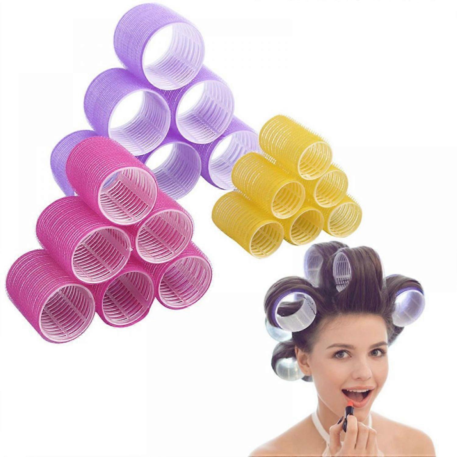 Volume-Boosting Blowout Self-Grip Rollers