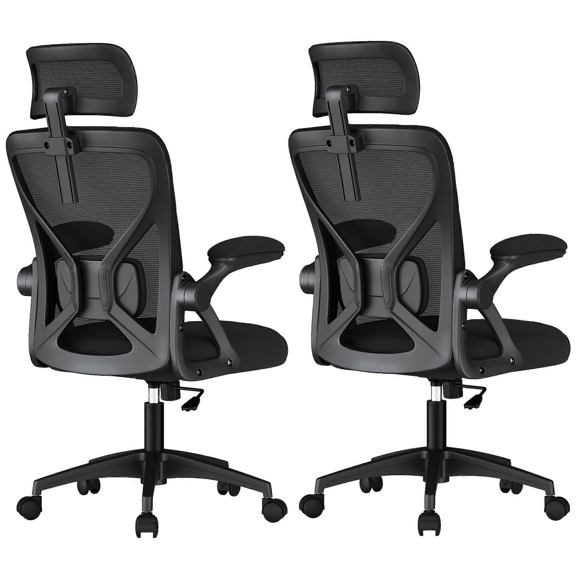Ergonomic Mesh Office Chairs with Adjustable Lumbar Suppo