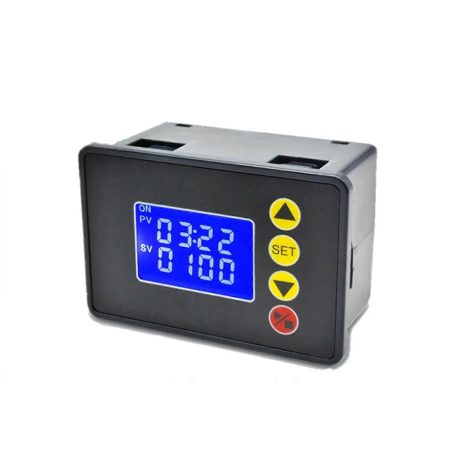 Digital Timer Relay AC110V 220V DC12V 24V Programmable Dual Display Delay Module with Flexible Time Setting