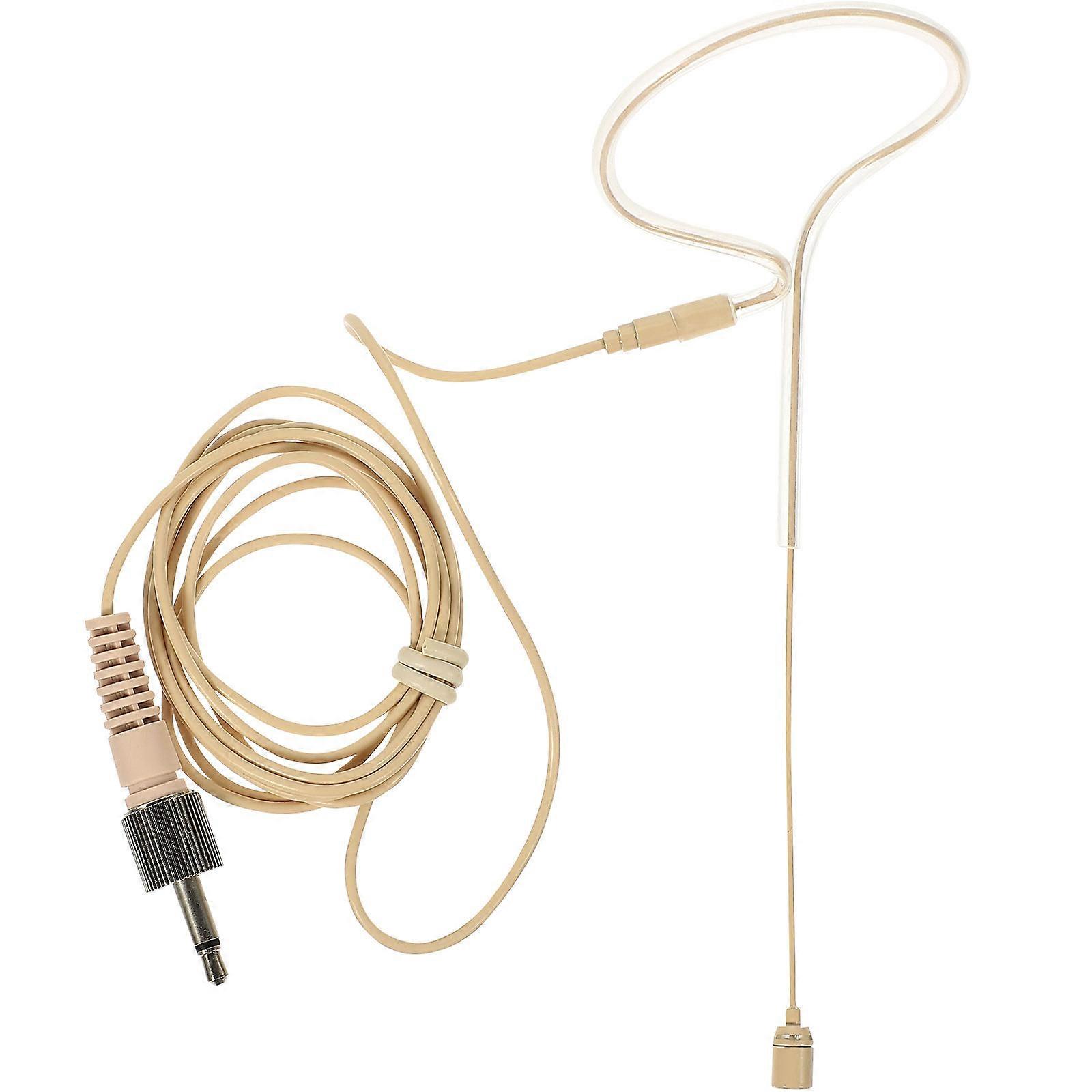 Single Ear Earset Microphone Headworn for Computer Use Lectures
