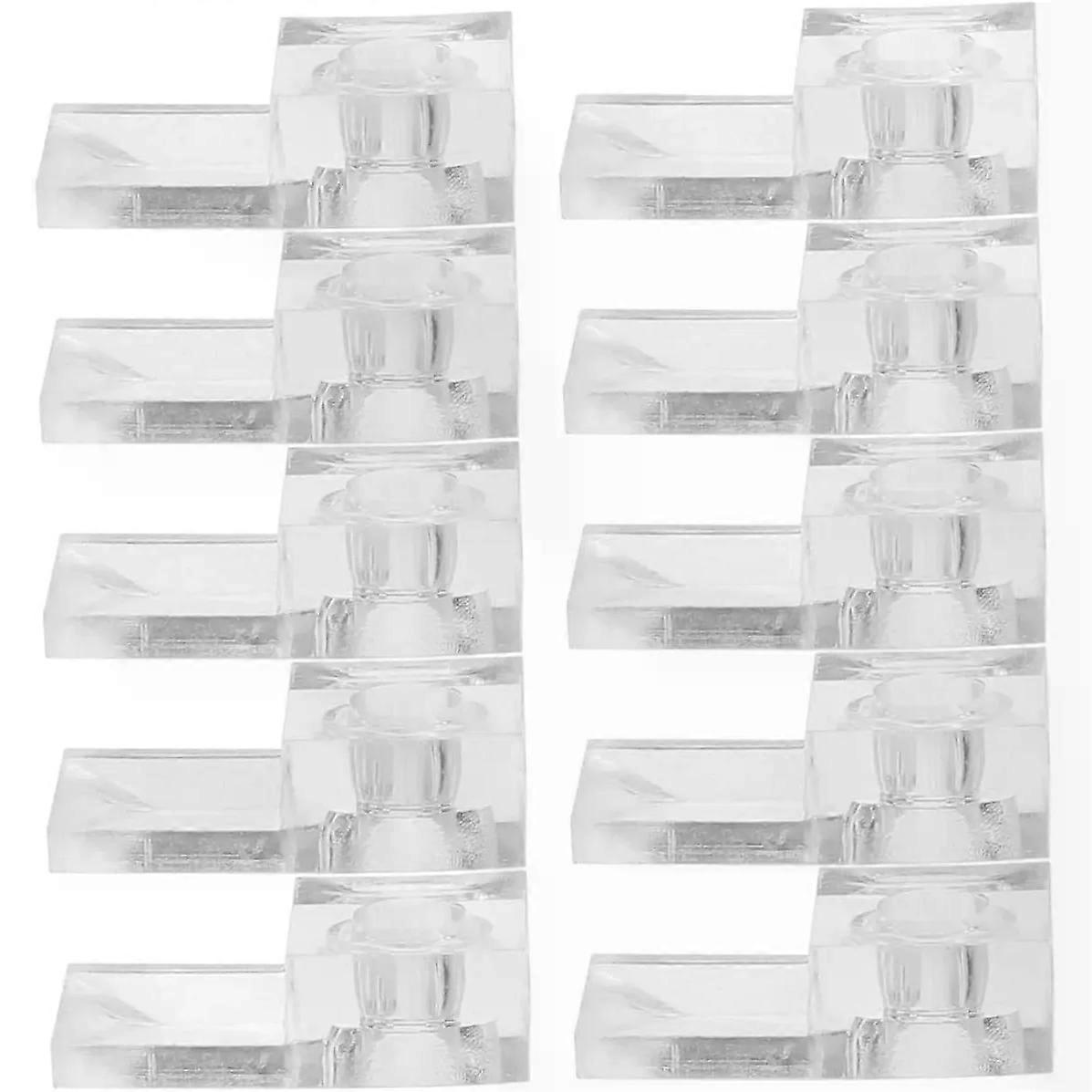 25 Sets Mirror Hanging Kit with Retainer Clips