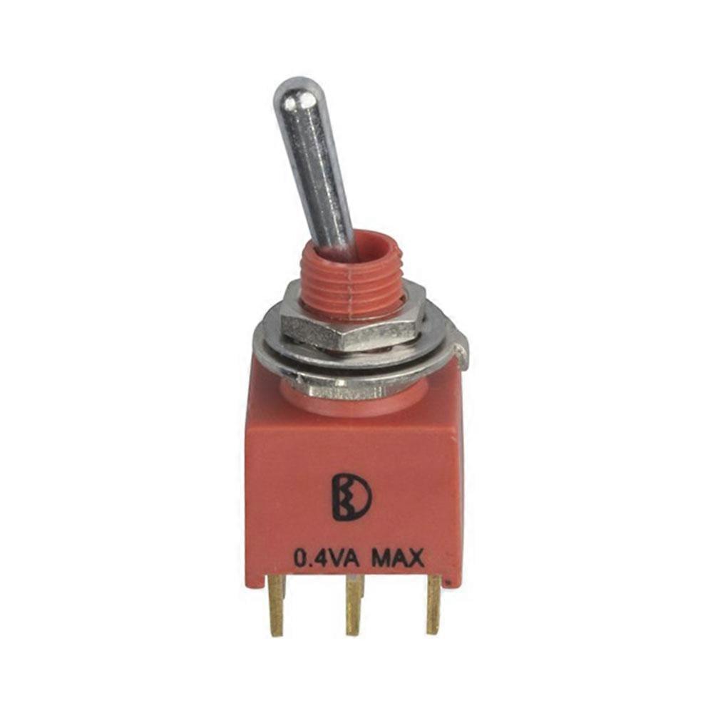 DPDT Quality Sealed Miniature Switch Type toggle Splash Proof 1PS4 Rated 0.4A