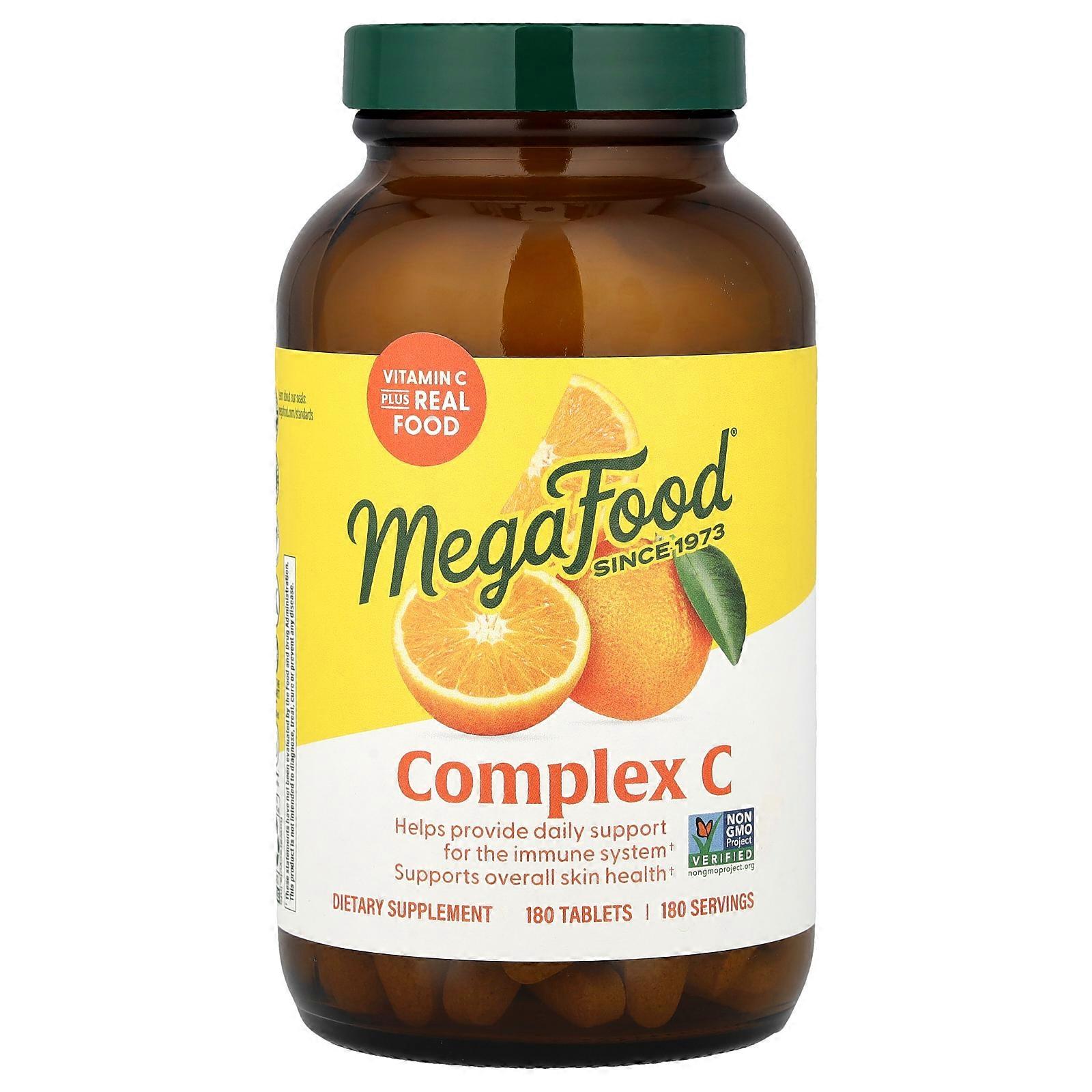MegaFood, Complex C, 180 Tablets