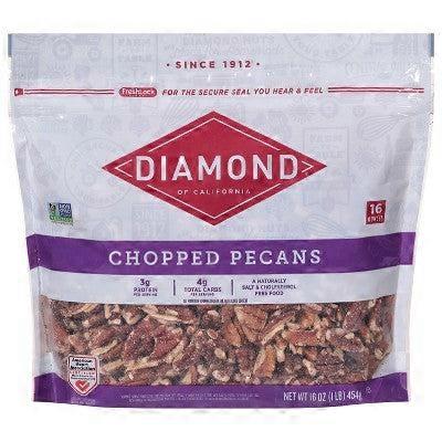 Diamond Chopped Pecans - 1lb
