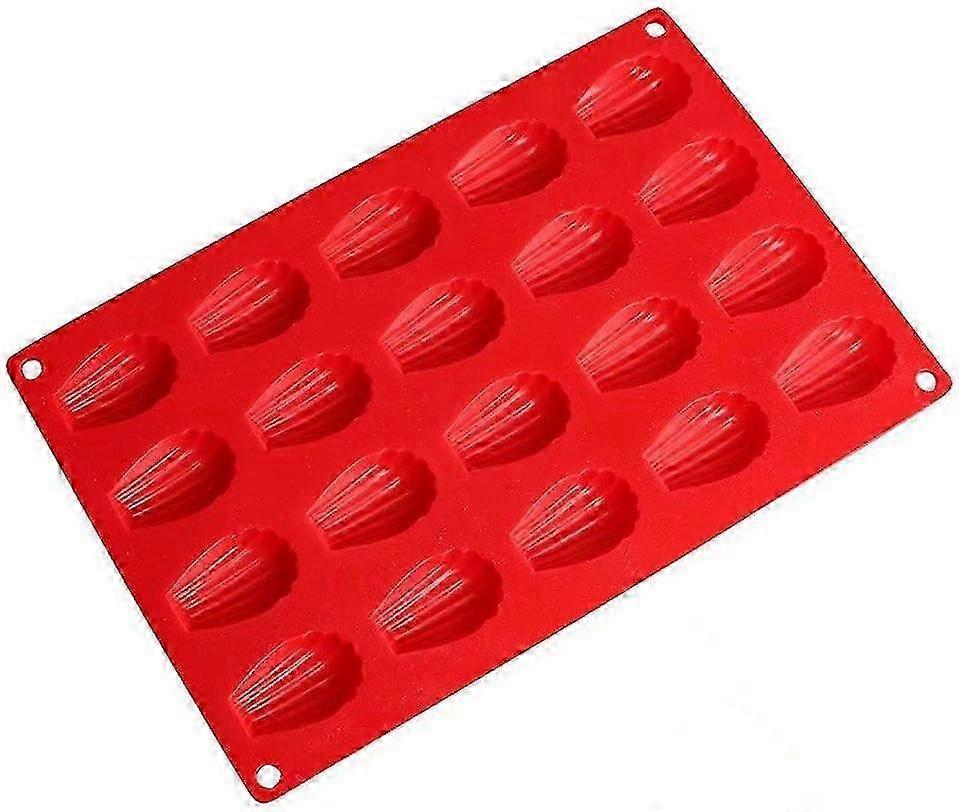 20-Cavity Fluted Madeleine Baking Mold