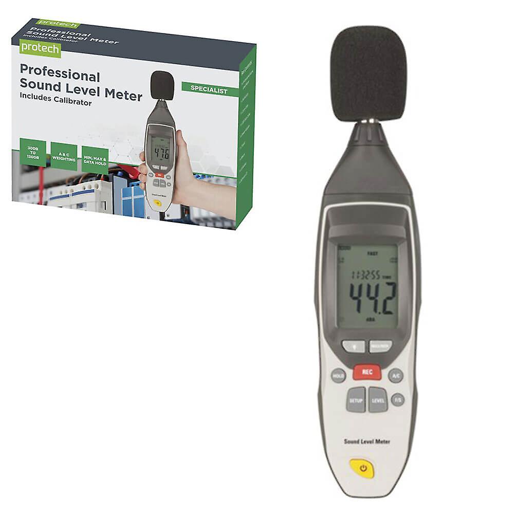 Protech Pro Sound Level Meter with Calibrator Testing & Tools Measurement