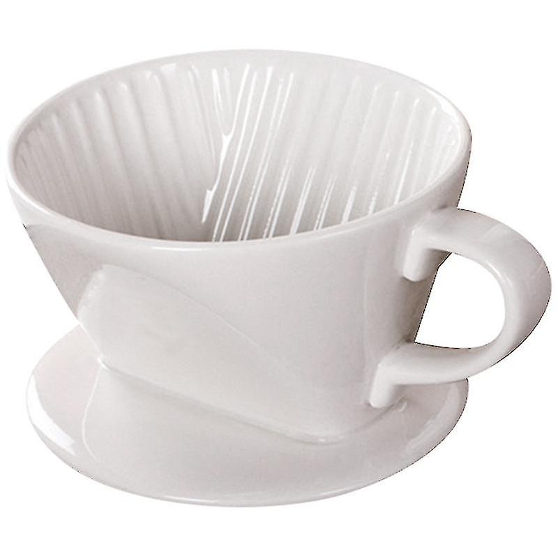 Coffee Filtering Cup Practical Ceramic Coffee Filter Hand Brewed Coffee Drip Filter Funnel Durable