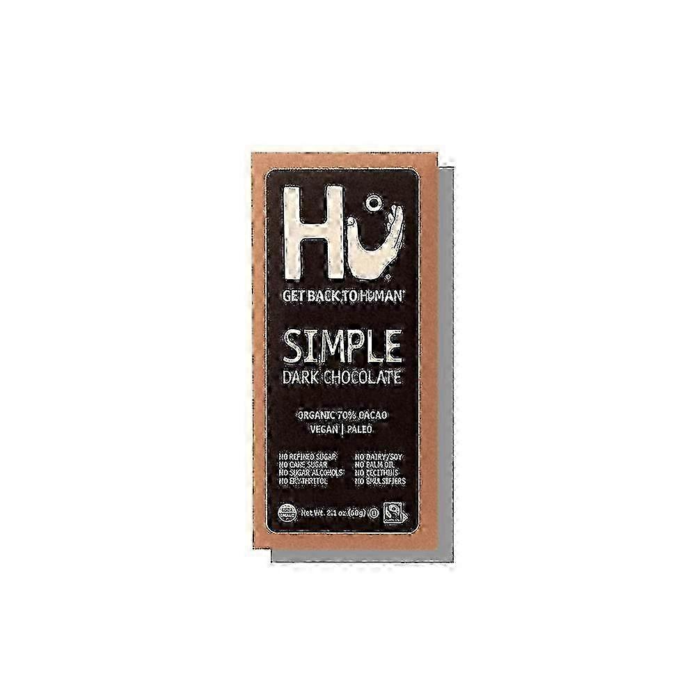 Hu Simple Dark Chocolate, 2.1 Oz