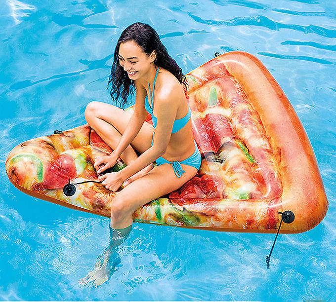 Inflatable pizza - 175x145 cm