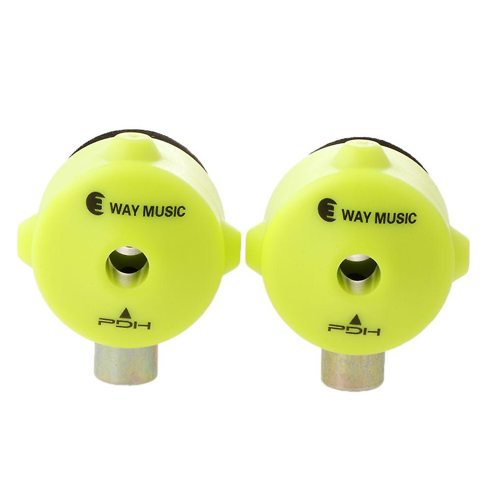 2x Drum Kit Hi Hat Cymbals Installer Percussion Accessories Green