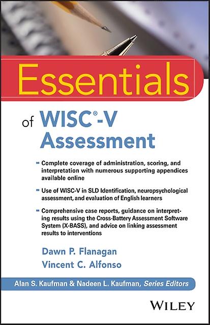 Essentials Of Wiscv Assessment by Alfonso & Vincent C. Gonzaga University & Spokane & WA Paperback Book