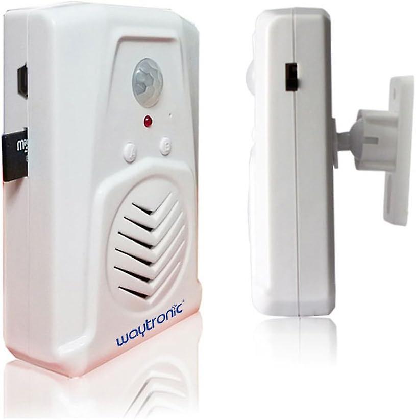 Mini PIR Motion Sensor Activated Voice Reminder Multi-recording Sound Player for Store Store Factory Supermarket Special Sound Effect