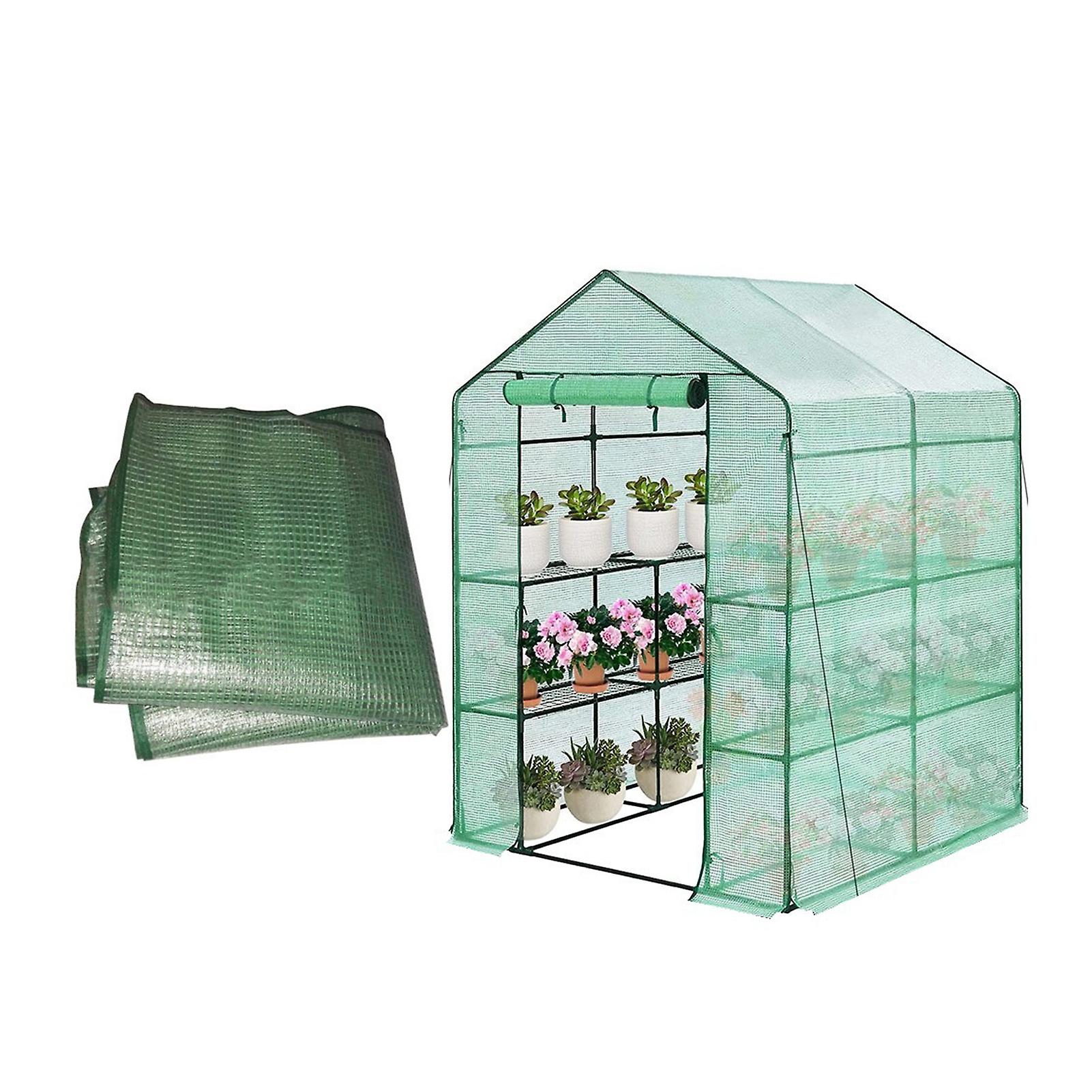 Greenhouse Replacement Cover Reusable Large Size Pe Outer Cover For Deck Patio Or Balcony