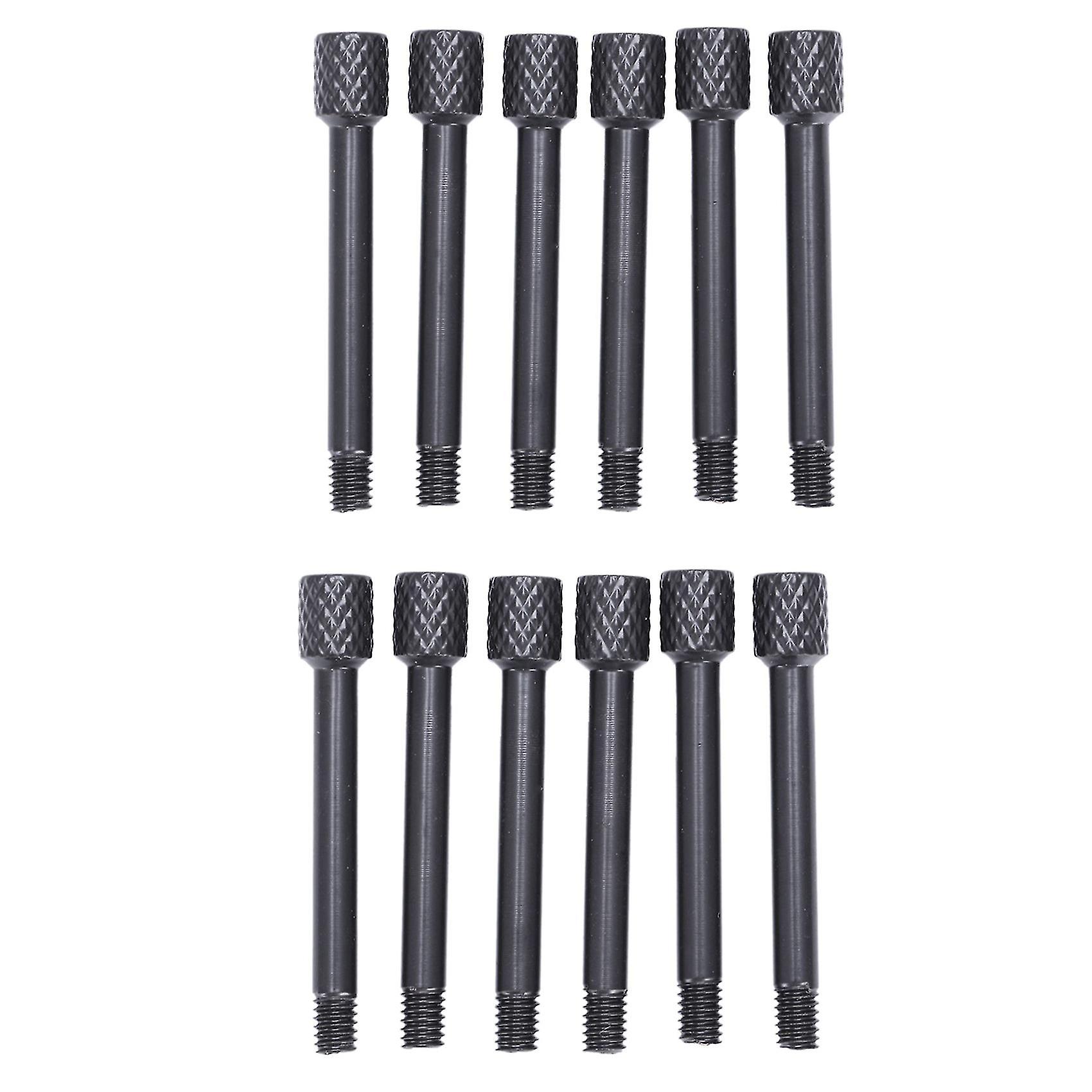 12 Pcs Electric Guitar Tremolo Brid String Screw/string Through Screw