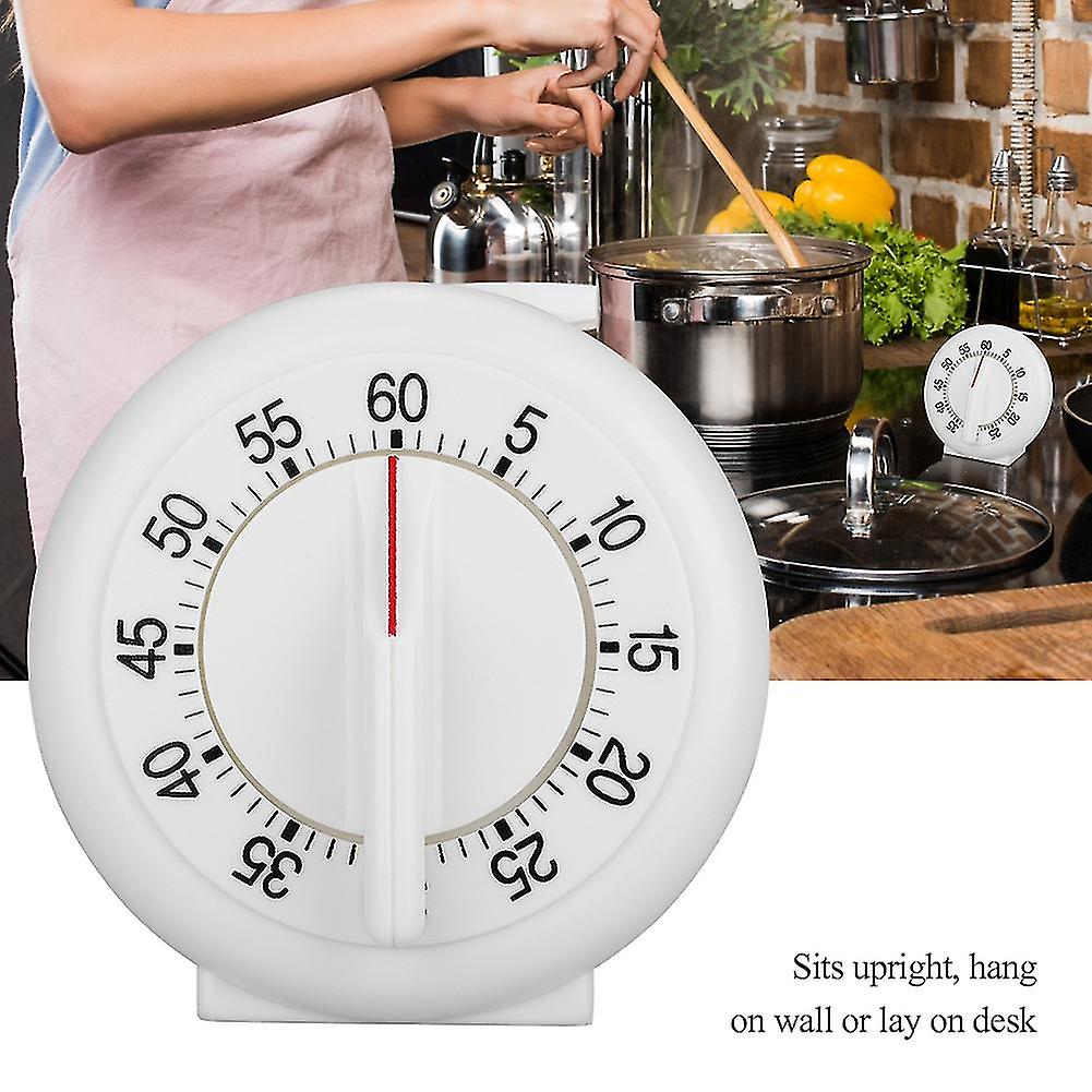 60 Minutes Round Shape Timer Kitchen Cooking Ring Mechanical Counter Alarm Clock