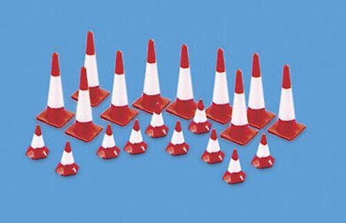 Model Scene 5008 Traffic Cones (Large & small) x20 OO (1/76) Urban equipment Scale model