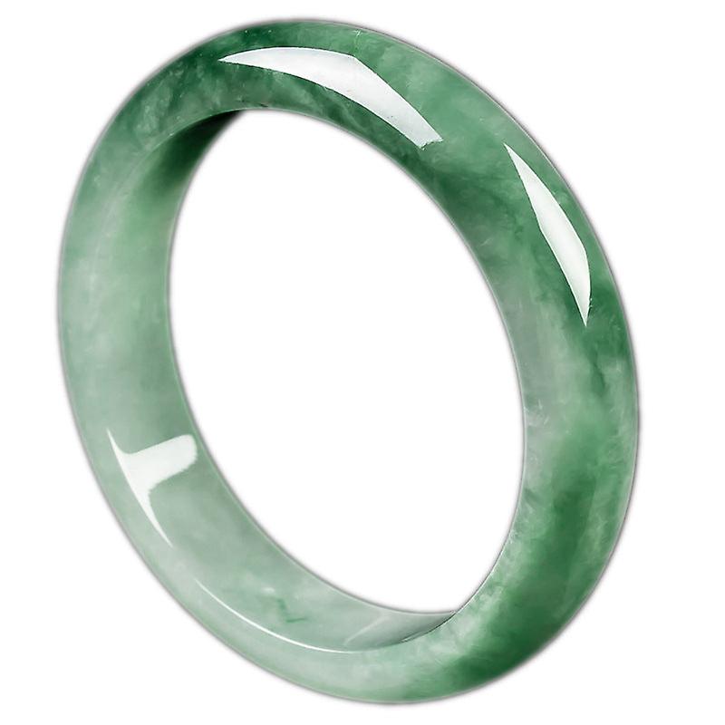 Pulsera de jade de jadeíta simple de moda para mujer