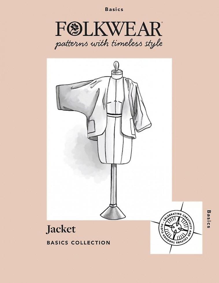 Folkwear Patterns Paper Sewing Pattern Basics Jacket
