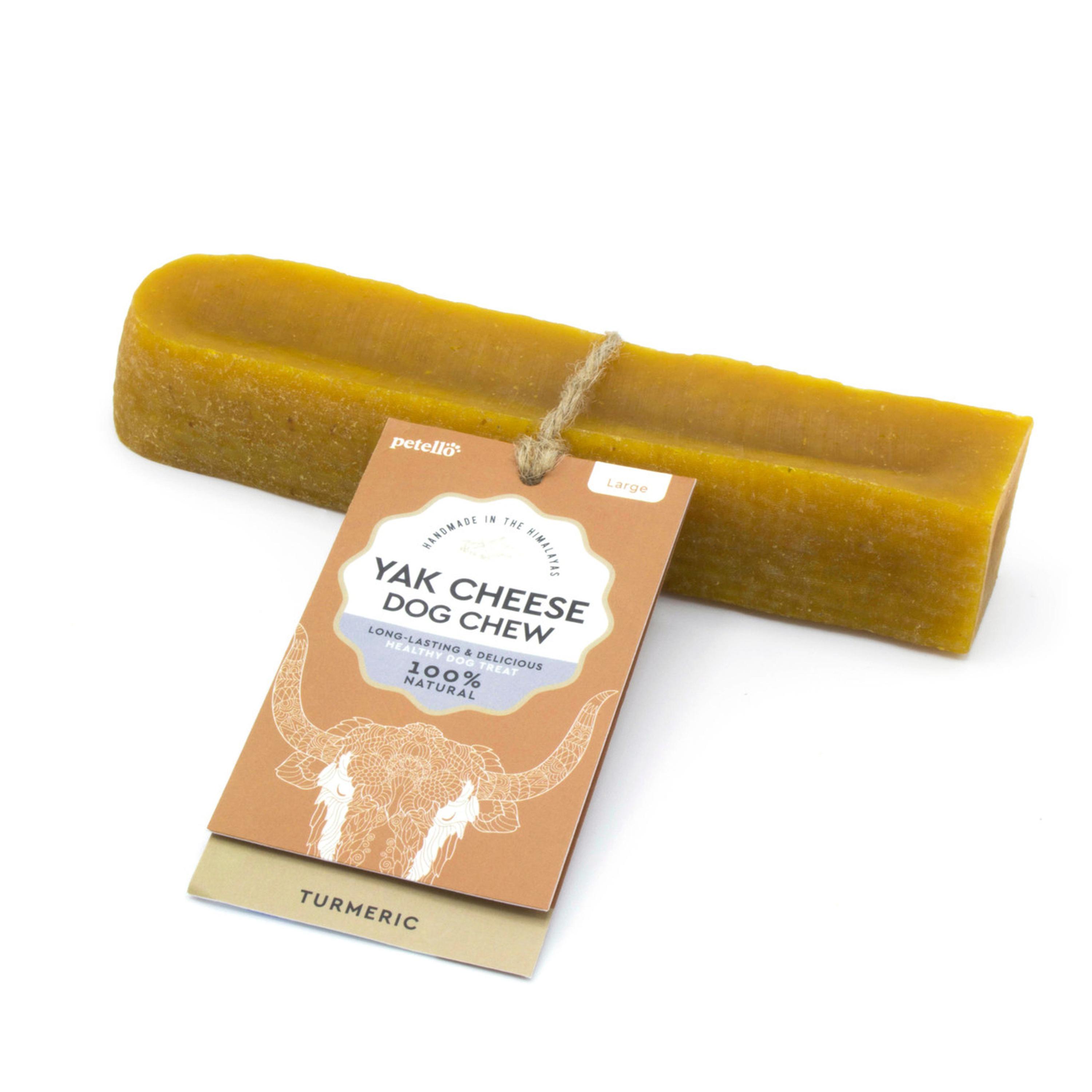 Petello Yak Cheese With Turmeric Dog Chew Treat 100% Natural 155g