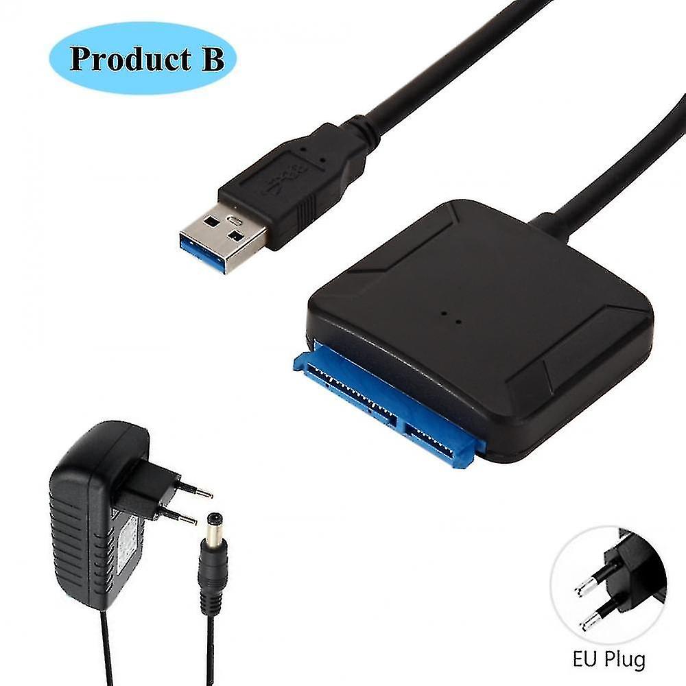 Audio Video Receiver Accessories Usb 3.0 To Sata 3 Cable Sata To Usb Adapter Convert Cables Support 2.5/3.5 Inch External Ssd Hdd