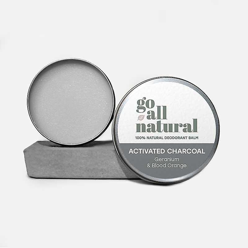 Activated Charcoal Deodorant Balm - Geranium & Blood Orange