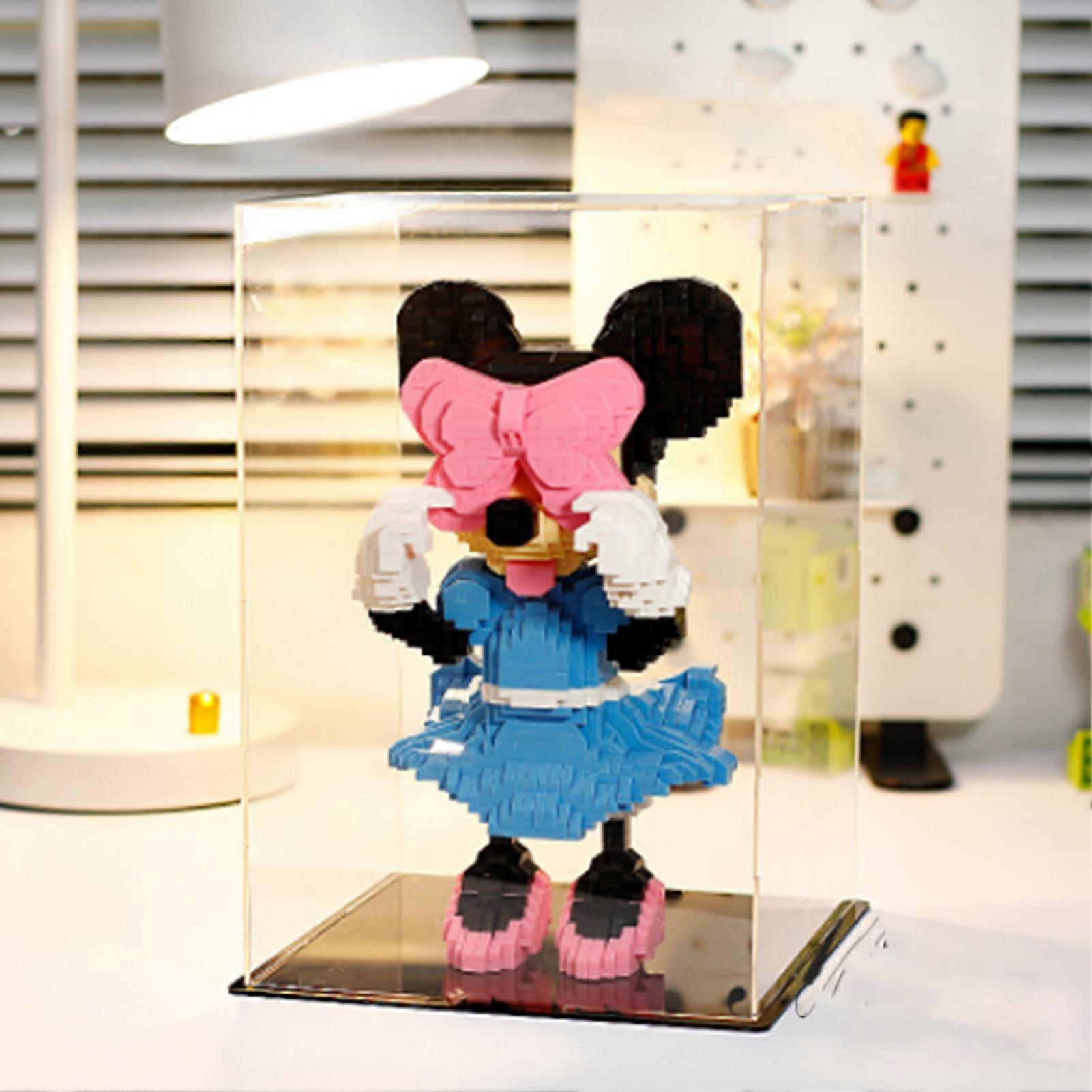 Cartoon Building Blocks Safe Durable Plastic Vivid Colors Round Edge 3D Puzzle Toy for Kids Adults Family Type 2 