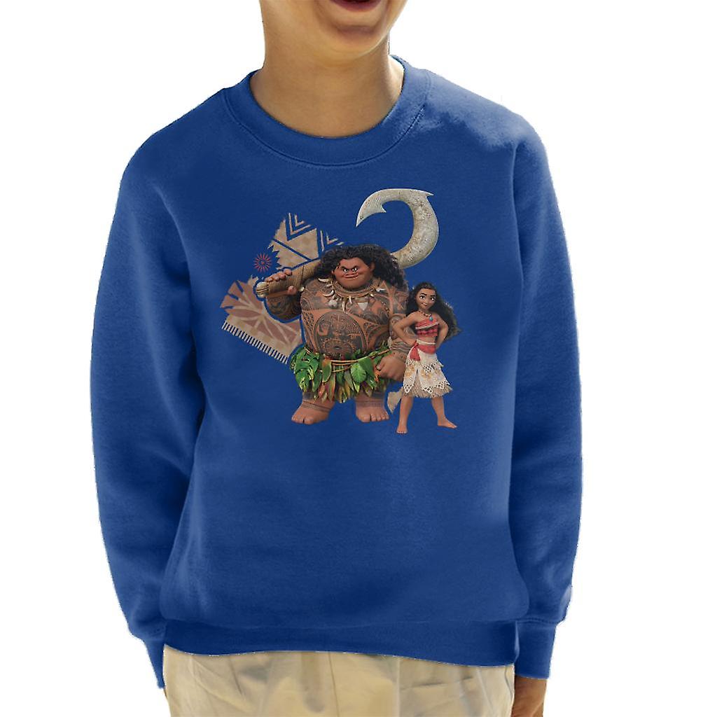 Disney Moana And Maui Kid's Sweatshirt