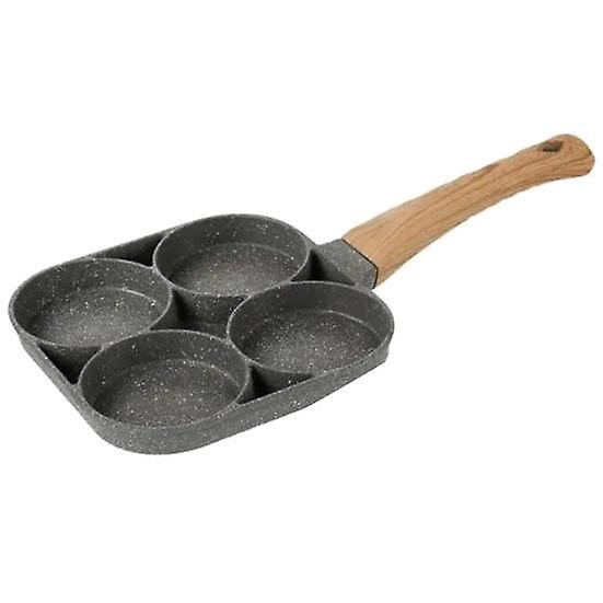 Breakfast Pan Rustproof Fast Heating Smooth Modern Roller Pancake Pan Small Frying Pan for Indoor`