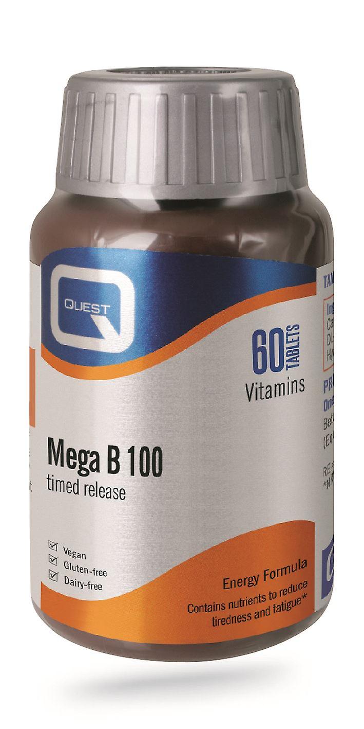 Quest B Complex - Timed Release  - 60 Tablets