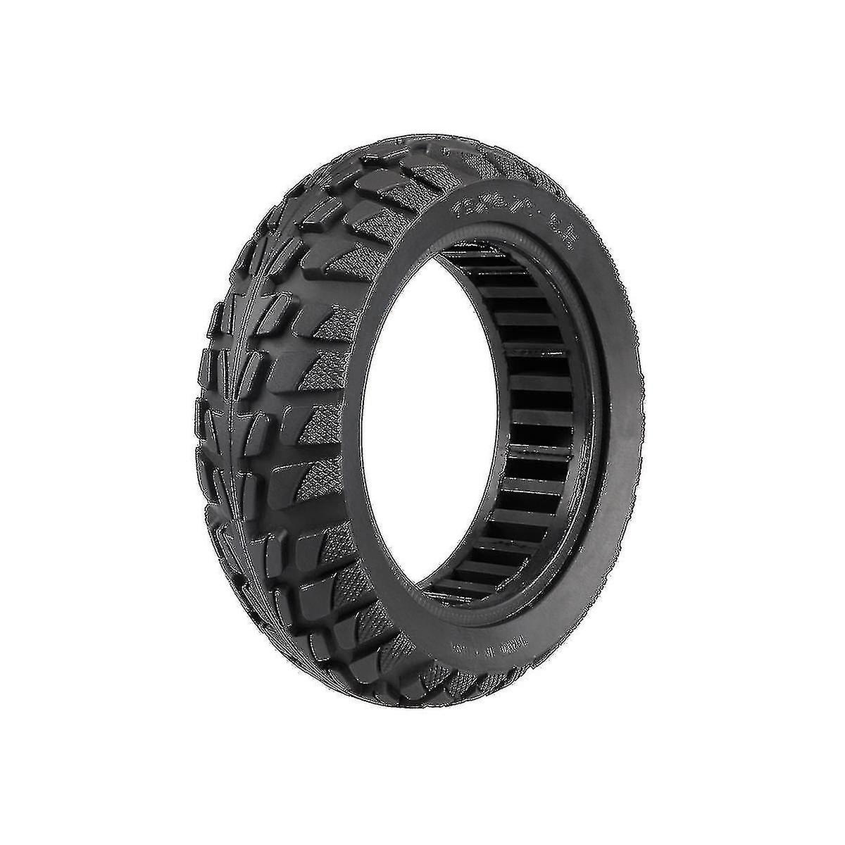 Solid dekk 10 tommer, 10x2,70-6,5 solid dekk scooter slangeløs punkteringssikkert dekk, eksplosjonssikkert Soli