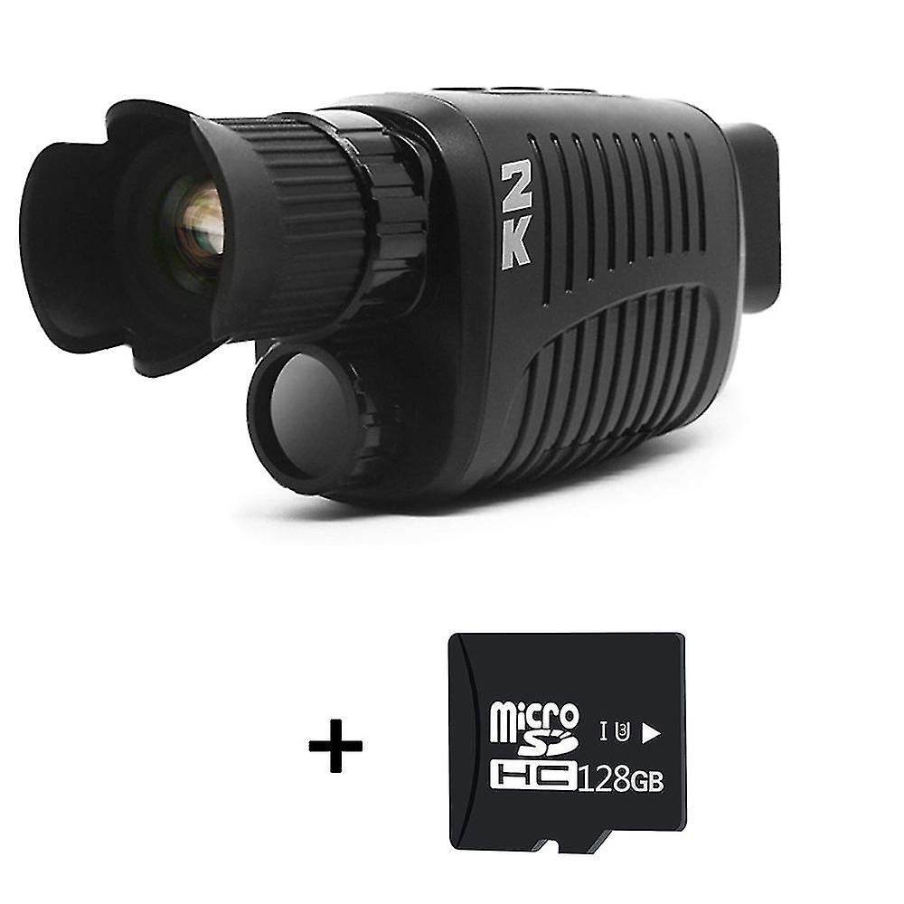 Dispositif de vision nocturne infrarouge Full HD 2k 1080p caméra monoculaire à double usage zoom numérique 4x