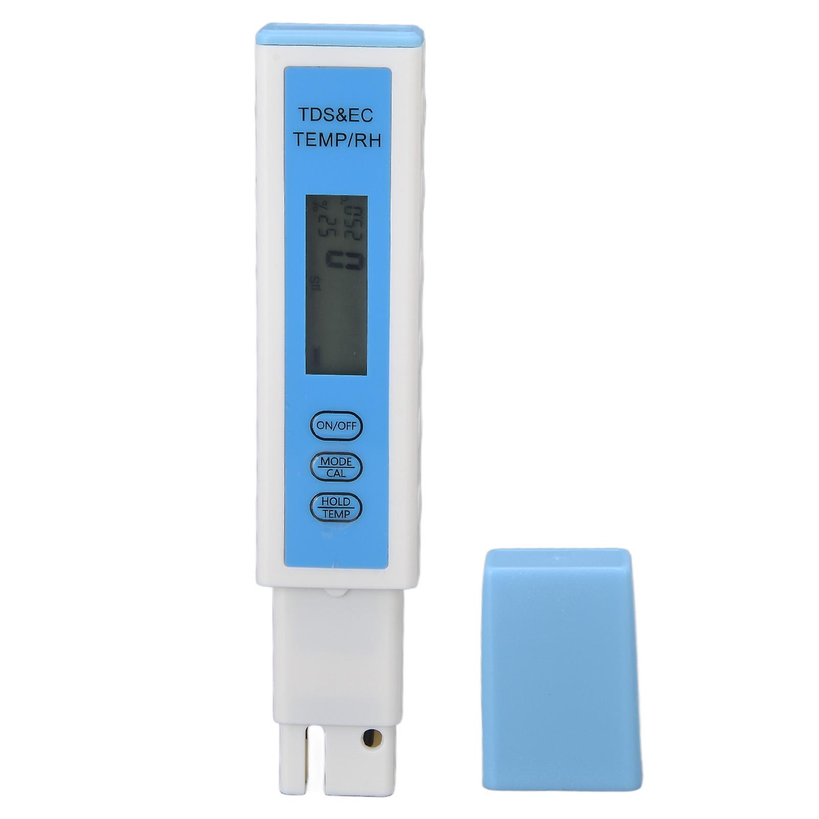 4 In1 Water Quality Tester Smart High Accuracy Automatic Data Storage IP67 Waterproof EC Meter for Swimming Pool Laboratory