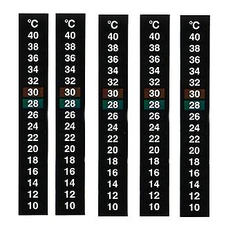14pcs Aquarium Thermometer Digital Display Dual Scale Stickers,fish Tank Thermometer Stick Aquarium Bar Fish Tank Thermometer 10-40 Degrees Lcd Fish T